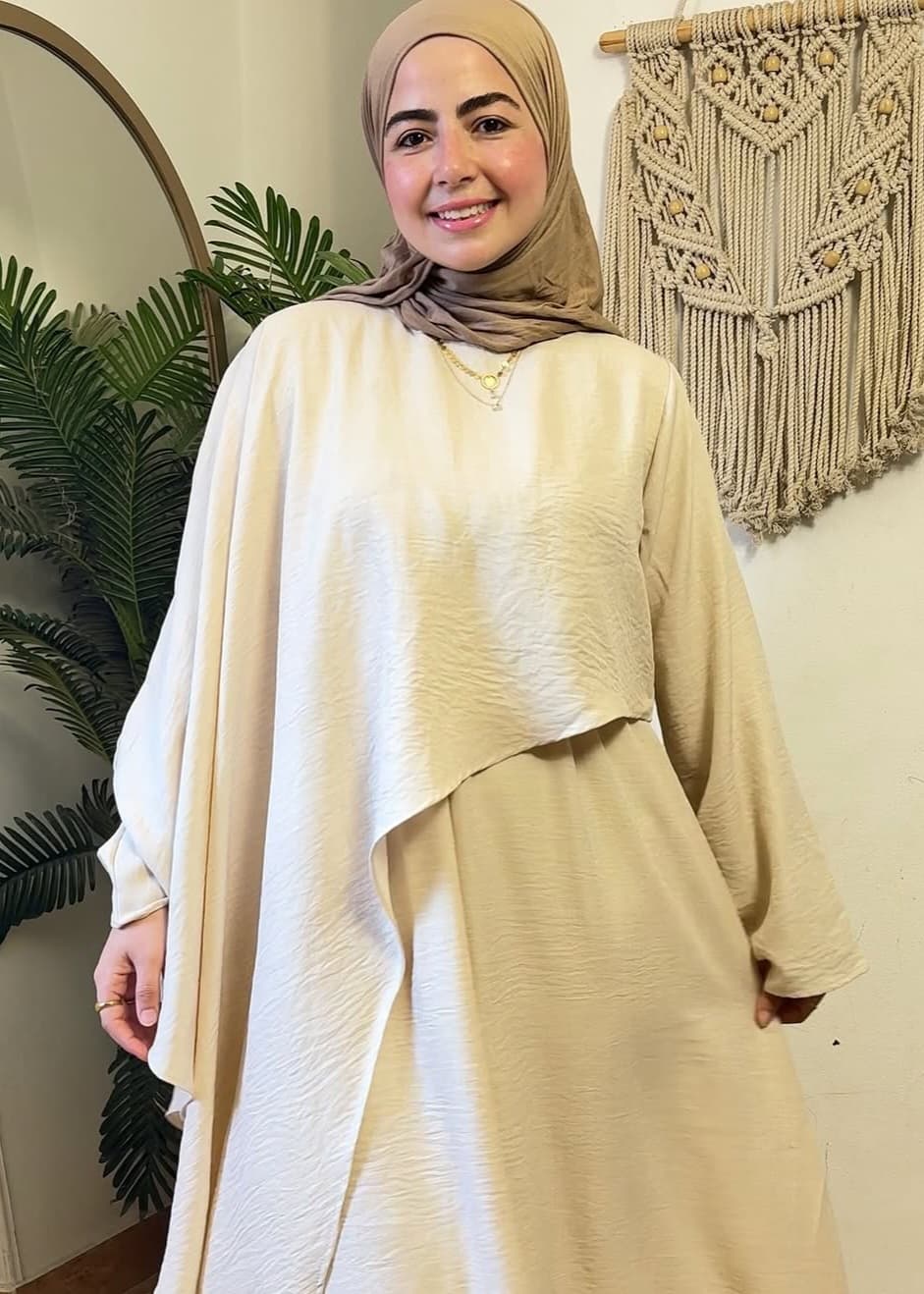 طقم بيزك كتان